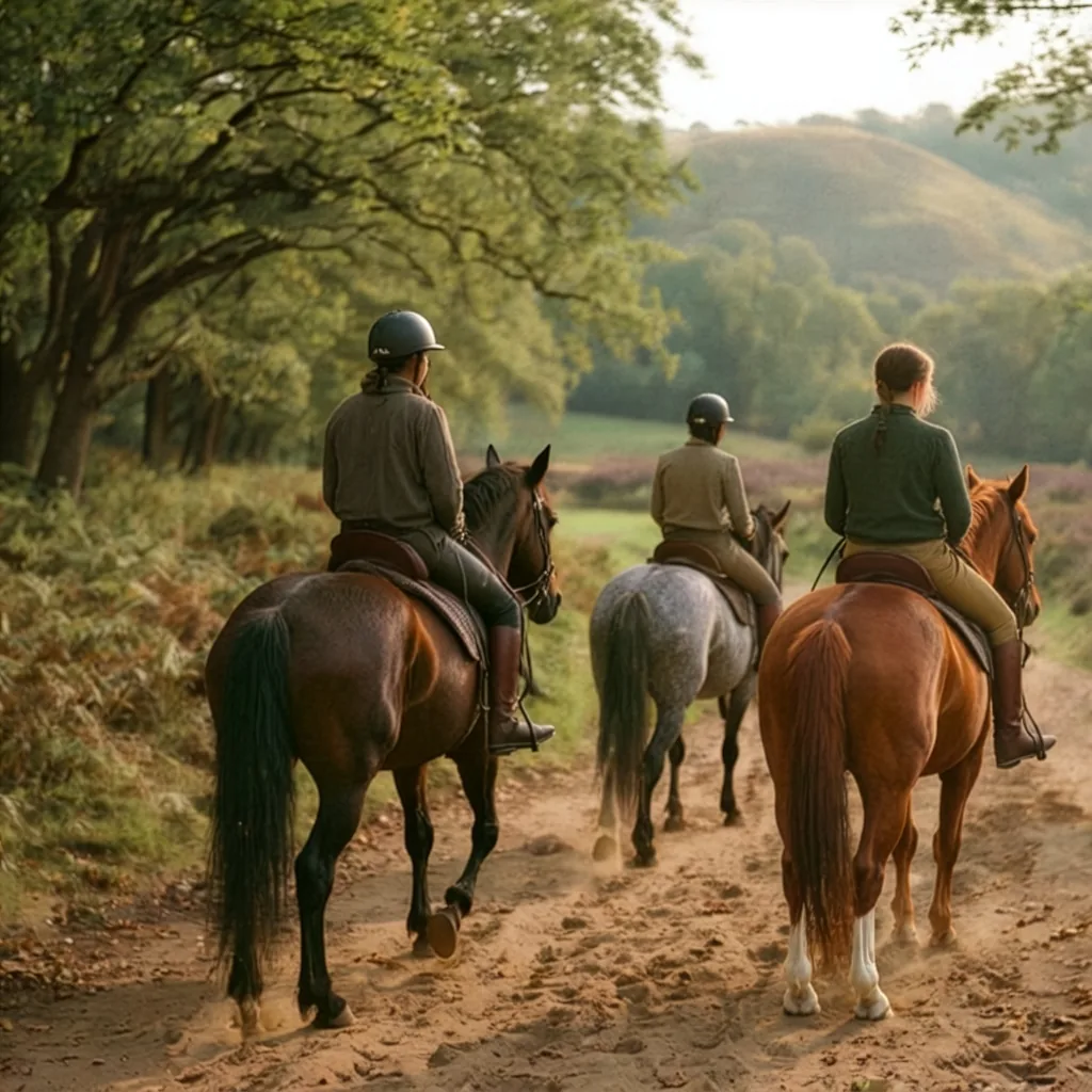 Balade à cheval en Haute-Vienne, autour de Saint-Pardoux-le-Lac