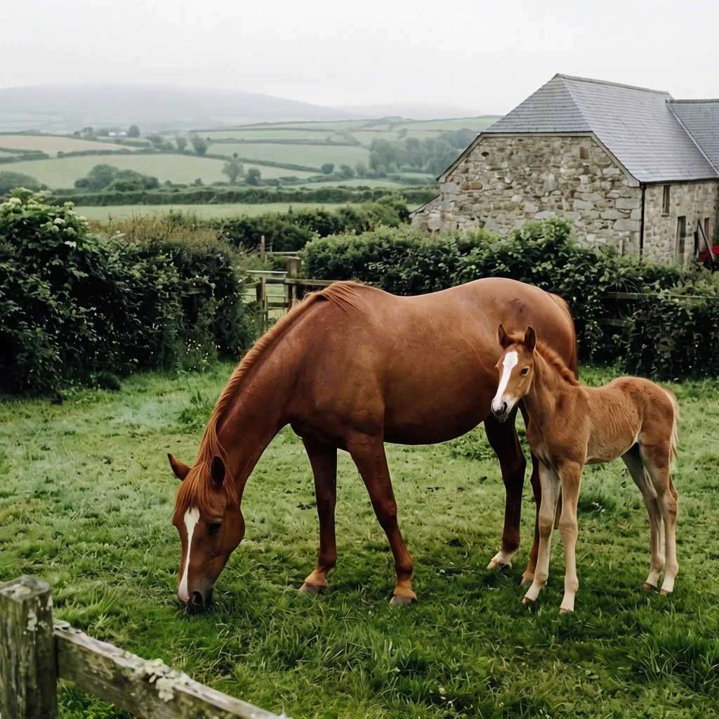 Élevage de chevaux au Le Clos du Bost, Saint-Pardoux-le-Lac